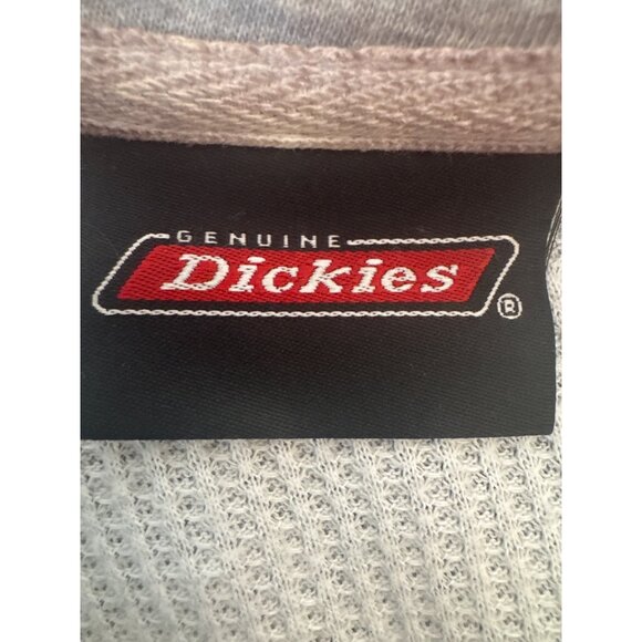 Genuine Dickies Large Black Full-Zip Hoodie With Drawstring Hood & Pockets - Picture 3 of 13
